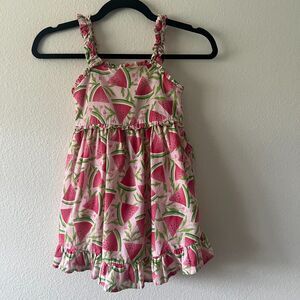 Cynthia Rowley Girls Sundress Size 5 – Watermelon Print Ruffle Summer Dress